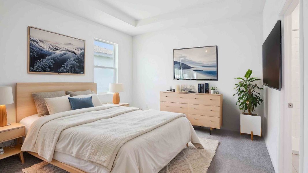 Furnished interior in a model home at Waterford in Brooksville (Image 8).