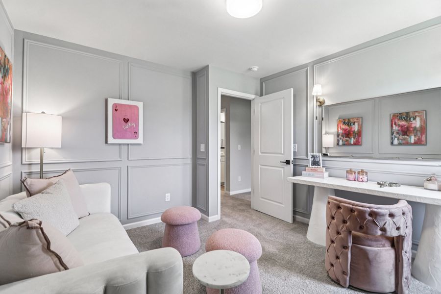 Furnished interior in a model home at Dunbar Village in Cayce (Image 21).