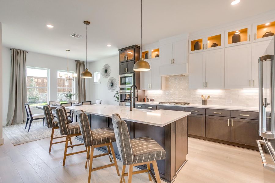 Furnished interior in a model home at Ten Mile Creek in Celina (Image 32).
