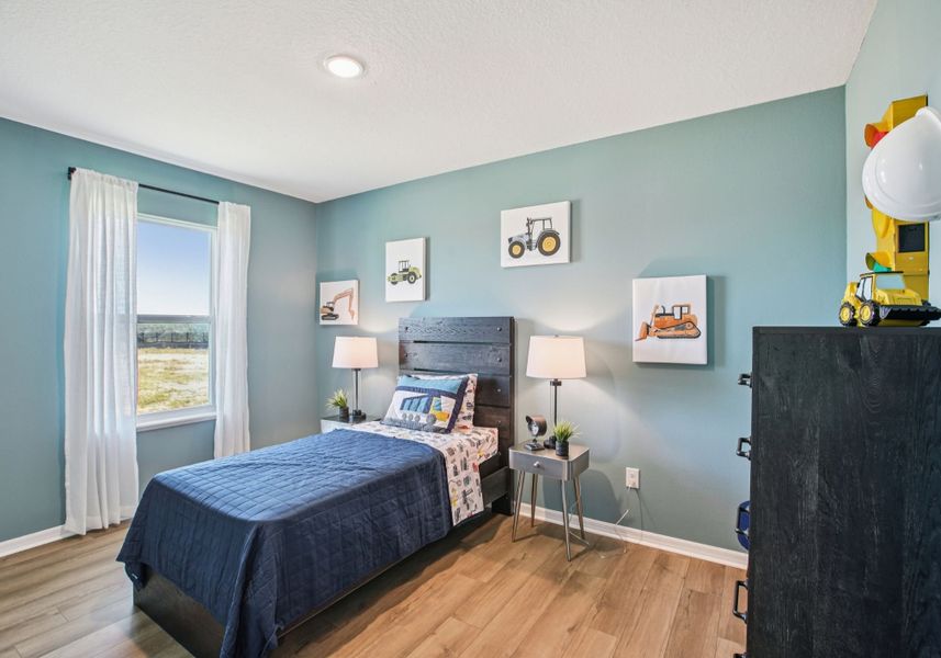 Furnished interior in a model home at Caney Creek in Jacksonville (Image 9).