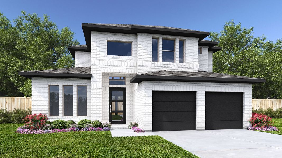 Front exterior of a home in the Briggs Ranch community, located in San Antonio, TX (Image 1). Front exterior of a home in the Briggs Ranch community, located in San Antonio, TX (Image 1).