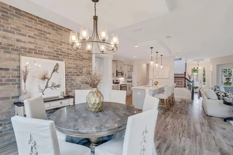 Furnished interior in a model home at Tattersall in Ormond Beach (Image 5).