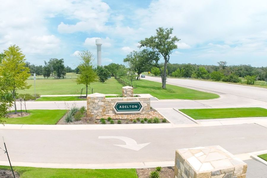 Community entrance Community entrance