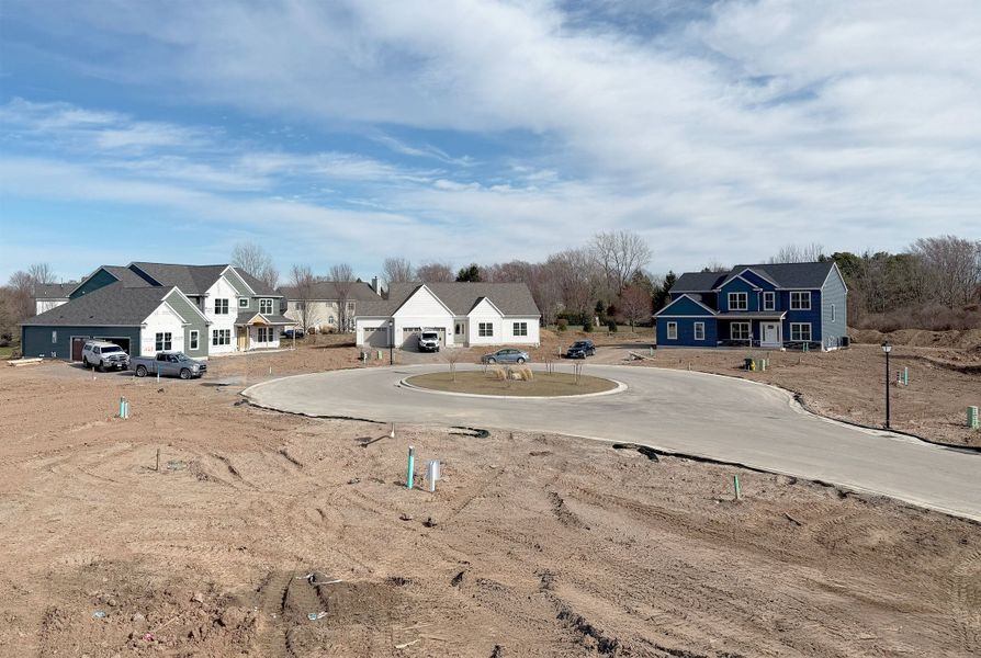 Site preparation and early development at Cannon Woods in Clarence, NY (Image 8).