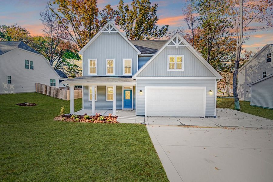 Front exterior of a home in the Coventry Woods community, located in Fayetteville, NC (Image 11).
