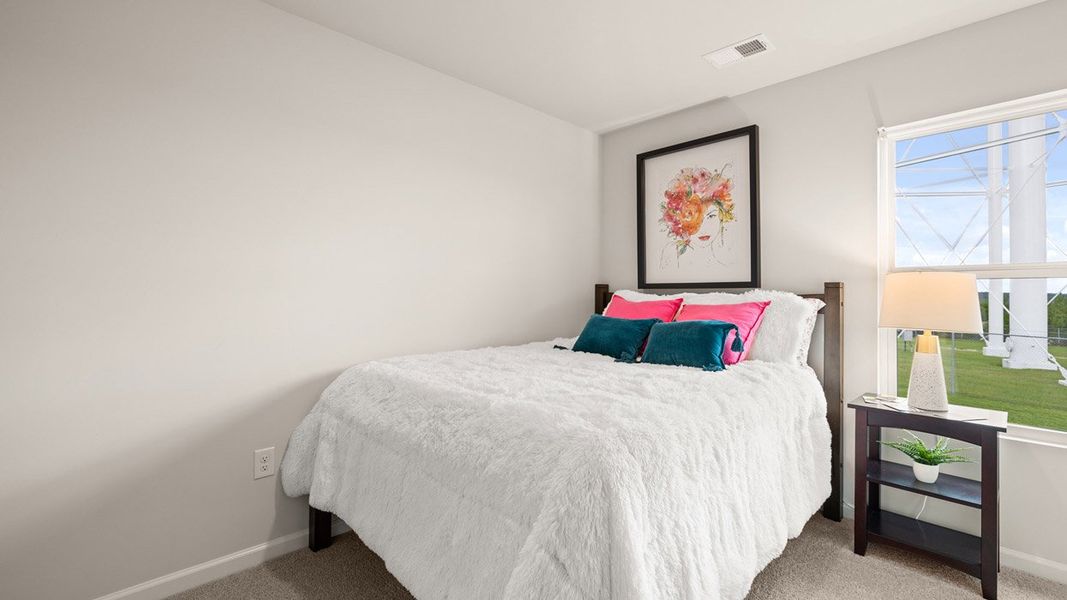 Furnished interior in a model home at Laurel Park Townhomes in Hephzibah (Image 20).