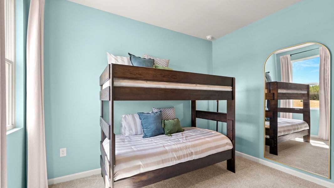 Furnished interior in a model home at Northberry in Rome (Image 53).