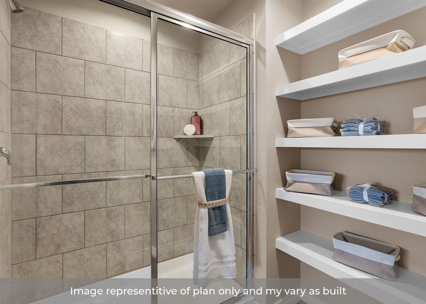 Furnished interior in a model home at Ranch View in Corpus Christi (Image 17).