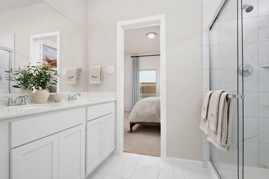 Furnished interior in a model home at Heartland in Heartland (Image 31).