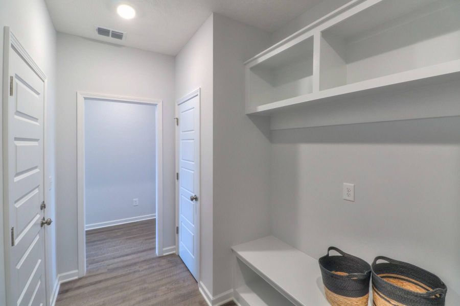 Furnished interior in a model home at Collin's Place in Decherd (Image 25).