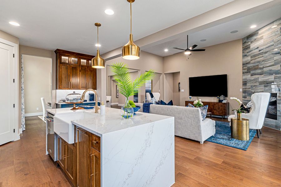 American Legend Homes 60' model in Wellington - Kitchen American Legend Homes 60' model in Wellington - Kitchen