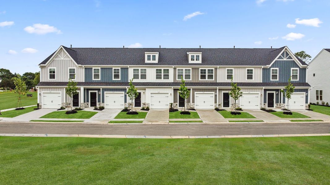 Front exterior of a home in the Amaris community, located in Mauldin, SC (Image 1).