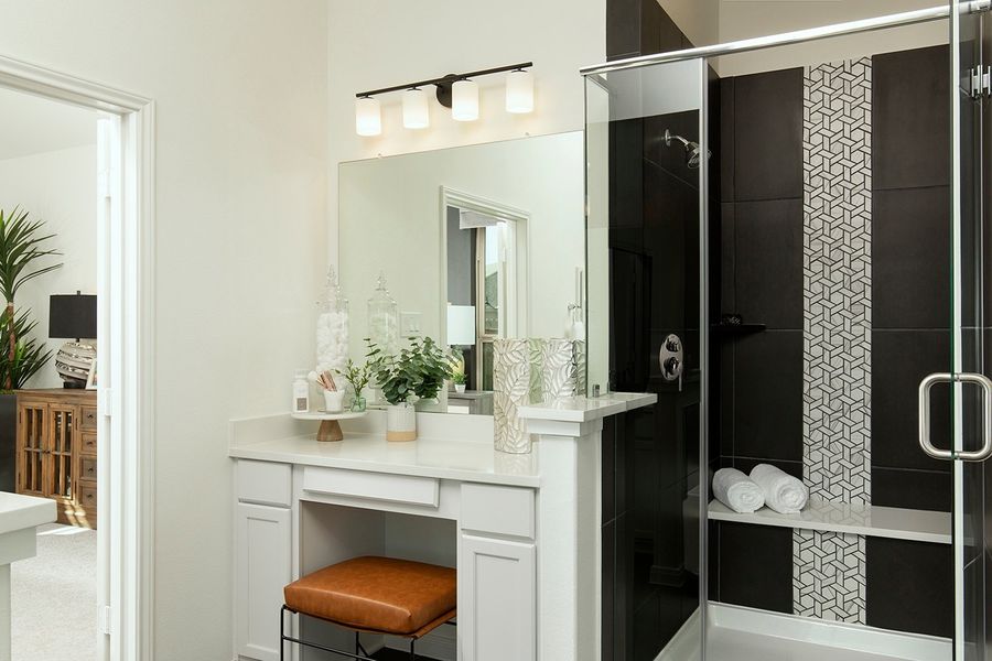 Furnished interior in a model home at Mandola Farms  in Richmond (Image 14).