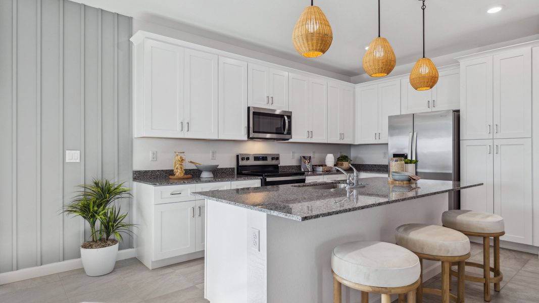 Furnished interior in a model home at Westpark in Buckeye (Image 24).