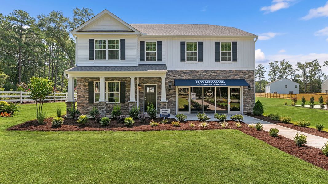 Front exterior of a home in the North Gate community, located in Vass, NC (Image 10).