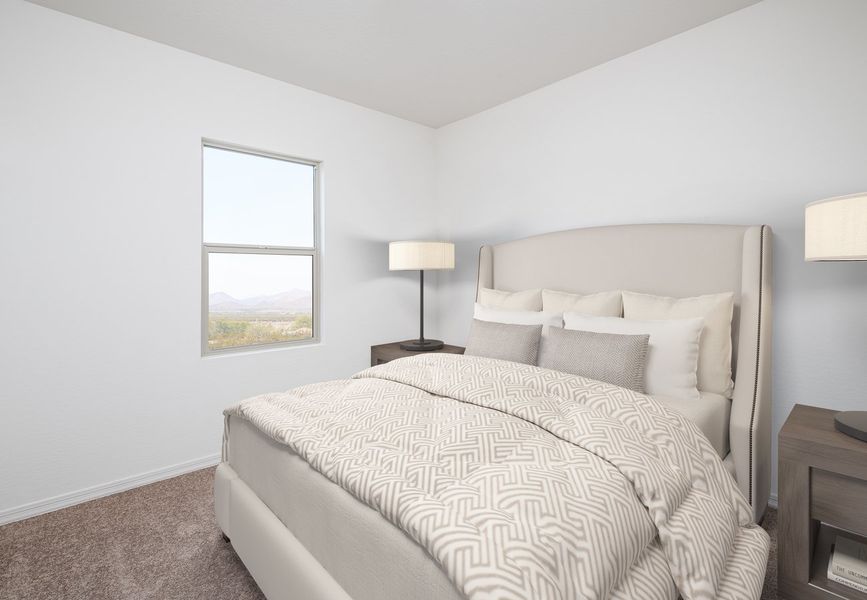 Furnished interior in a model home at Bayview in Conway (Image 6).