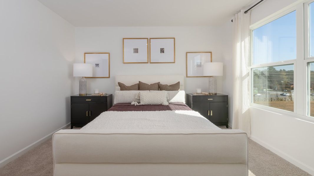 Furnished interior in a model home at Mableton Station in Mableton (Image 24). Furnished interior in a model home at Mableton Station in Mableton (Image 24).