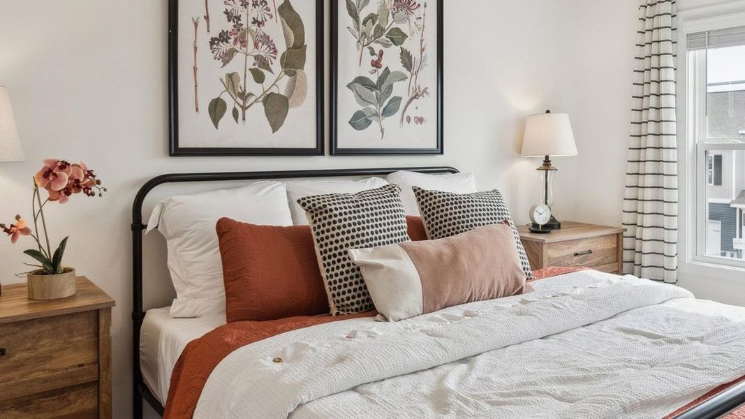 Furnished interior in a model home at Saint Marc's in Powell (Image 10).