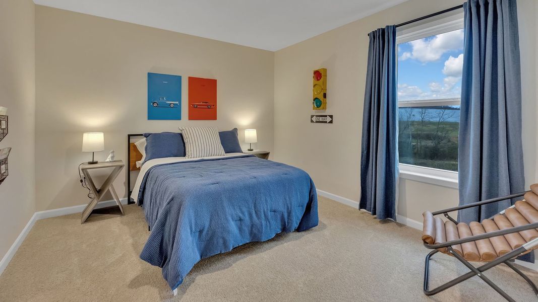 Furnished interior in a model home at Beechwood Meadows in Johnson City (Image 21).