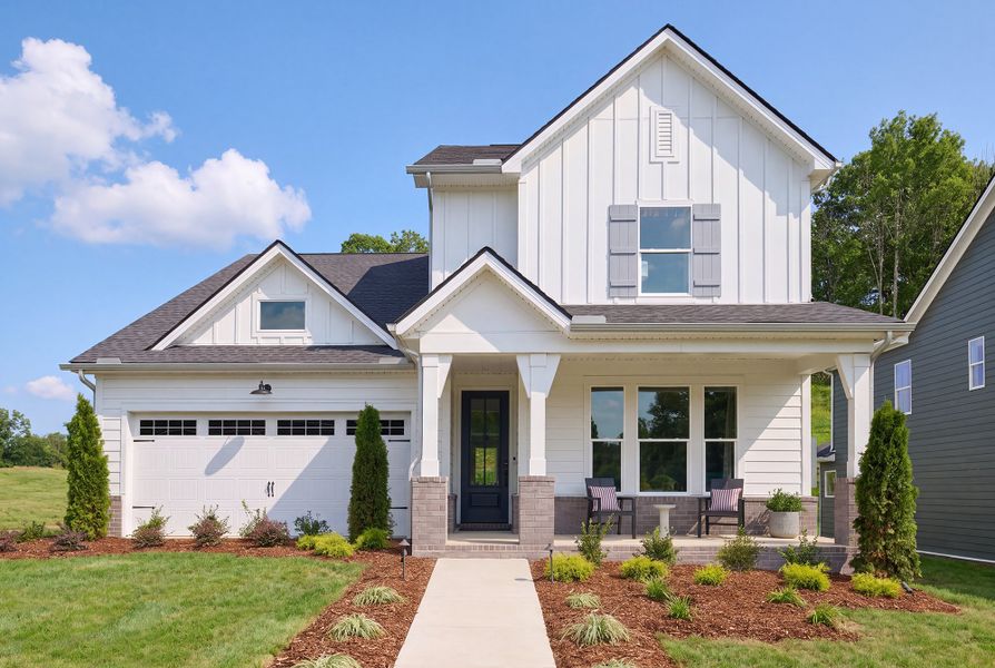 Front exterior of a home in the Hidden Springs - The Village Collection community, located in Smyrna, TN (Image 3). Front exterior of a home in the Hidden Springs - The Village Collection community, located in Smyrna, TN (Image 3).
