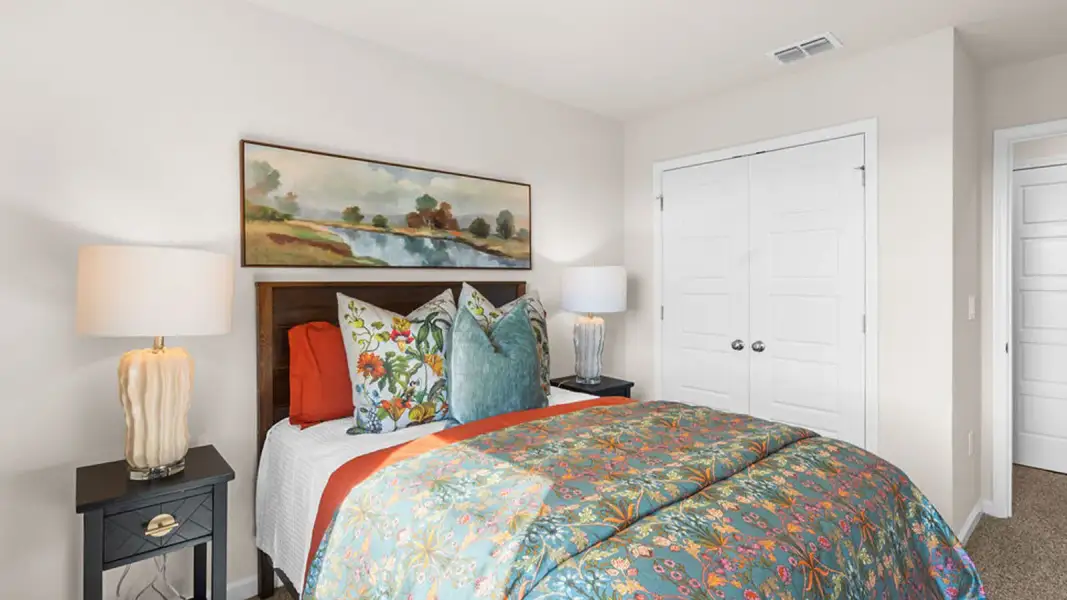 Furnished interior in a model home at Abilene Acres in Tallahassee (Image 23).