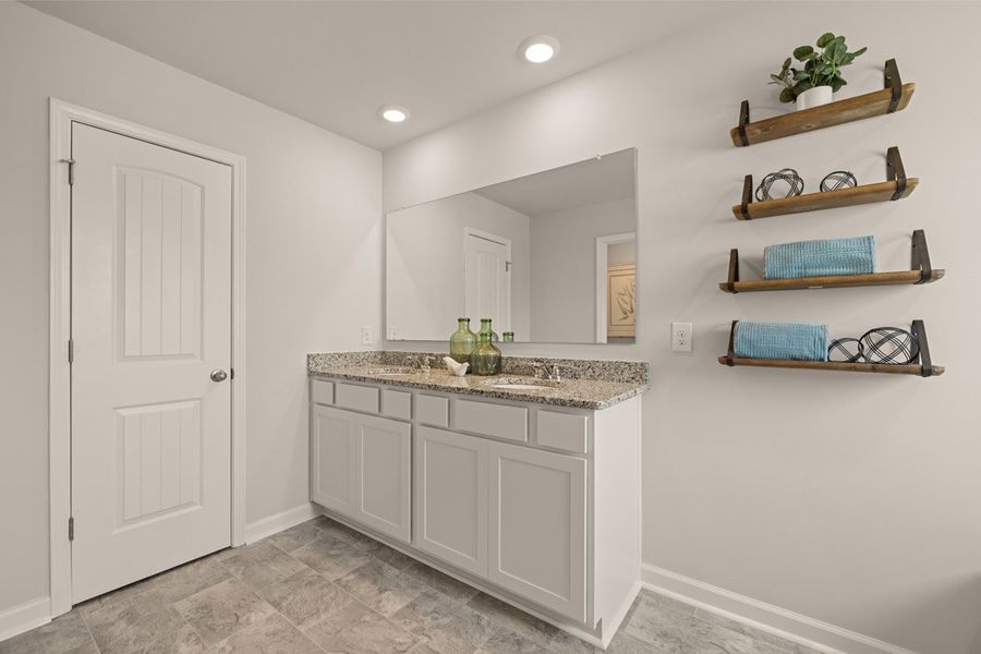 Furnished interior in a model home at The Islands in Beech Island (Image 22).