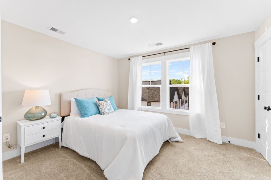 Furnished interior in a model home at Victor Park in Greer (Image 16).