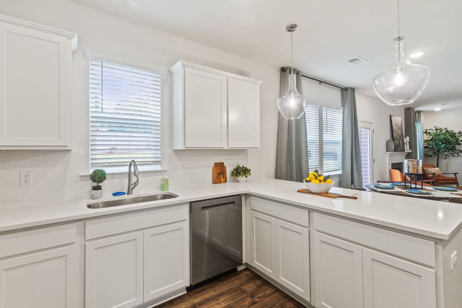 Furnished interior in a model home at Birdhaven in Lexington (Image 6).