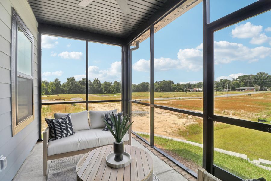 Furnished interior in a model home at Dunbar Village in Cayce (Image 36).