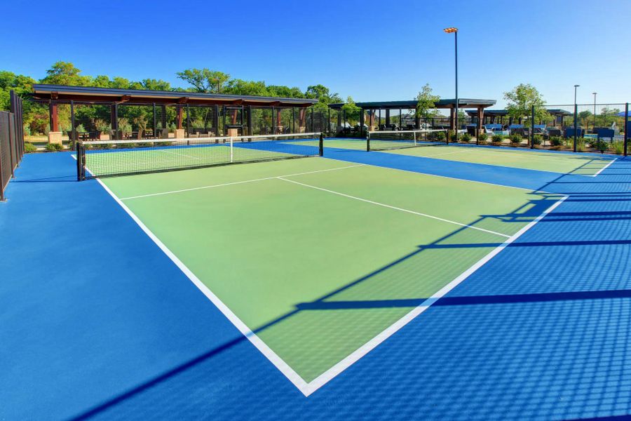 The Viridian Elements Tennis Courts