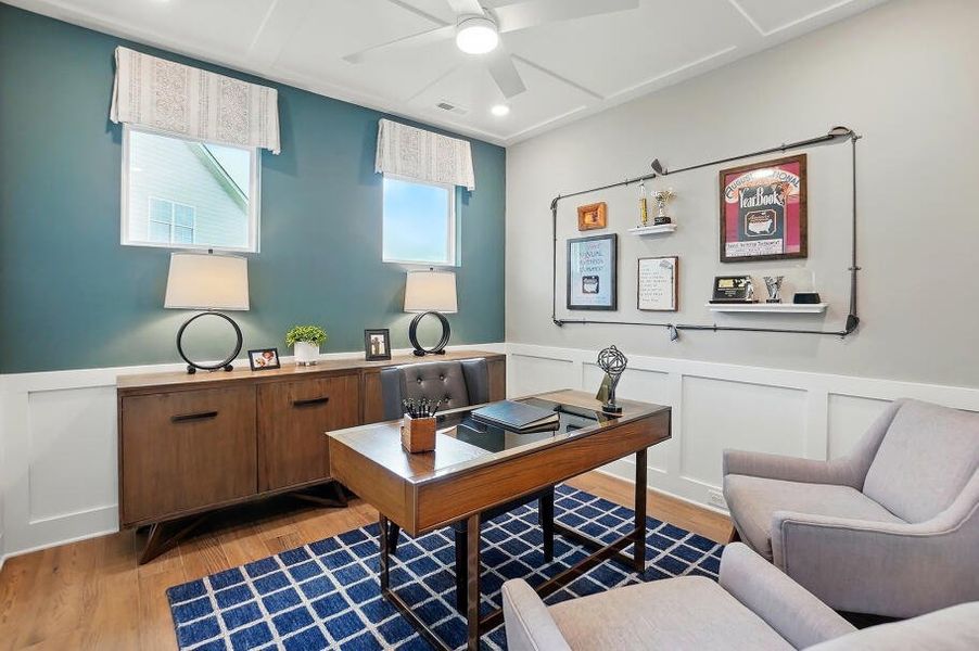 Furnished interior in a model home at Heritage - 55+ Community in Indian Trail (Image 22). Furnished interior in a model home at Heritage - 55+ Community in Indian Trail (Image 22).