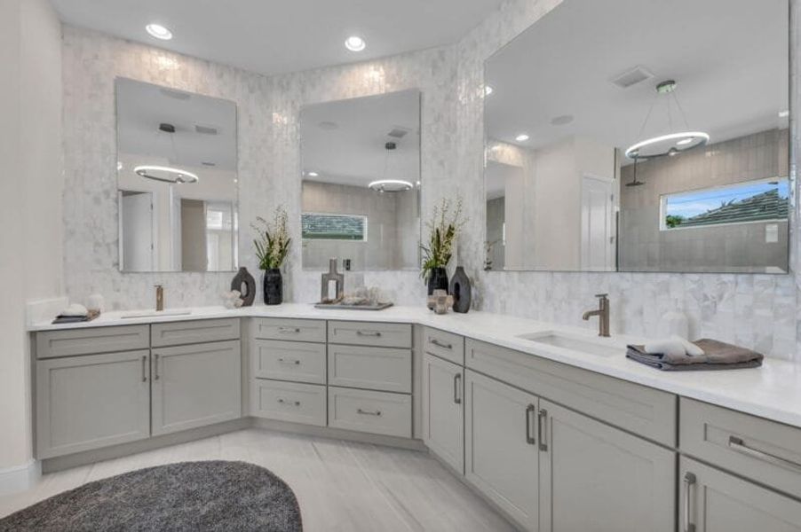 Furnished interior in a model home at River Preserve Estates in Parrish (Image 69). Furnished interior in a model home at River Preserve Estates in Parrish (Image 69).