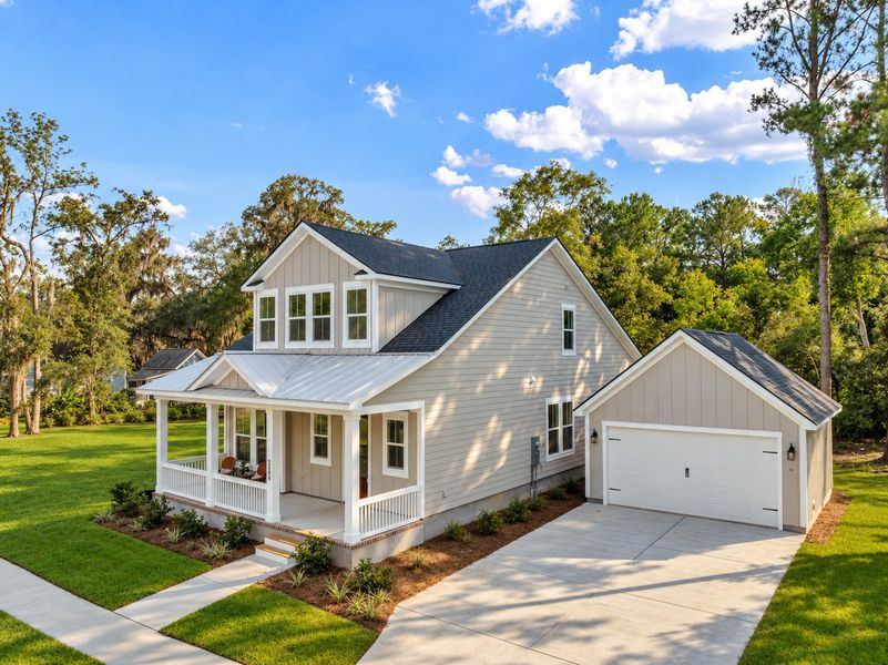 Front exterior of a home in the Beaufort County Homes community, located in Beaufort, SC (Image 9).