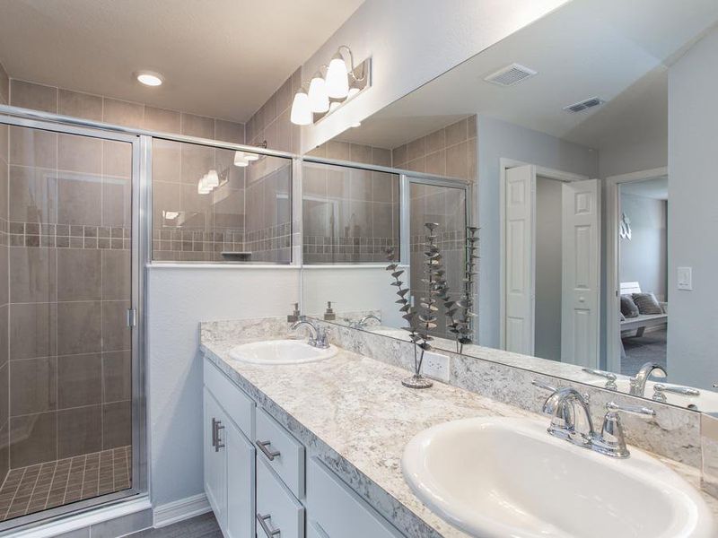 And, enjoy a private en-suite owner`s bath - Serendipity model home in Winter Haven