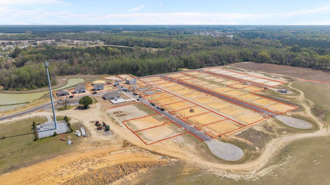 Site preparation and early development at Bynum Farms in Farmville, NC (Image 25).