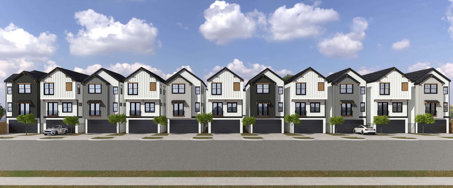 Front exterior of a home in the Amelia Oaks community, located in Houston, TX (Image 9).