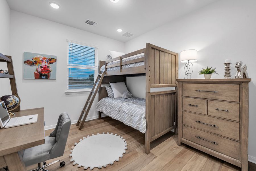 Furnished interior in a model home at The Village at Elm Creek in Troy (Image 22).