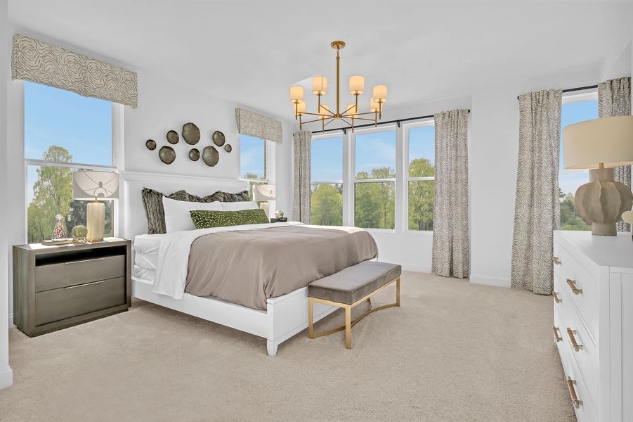 Spacious Primary Bedroom