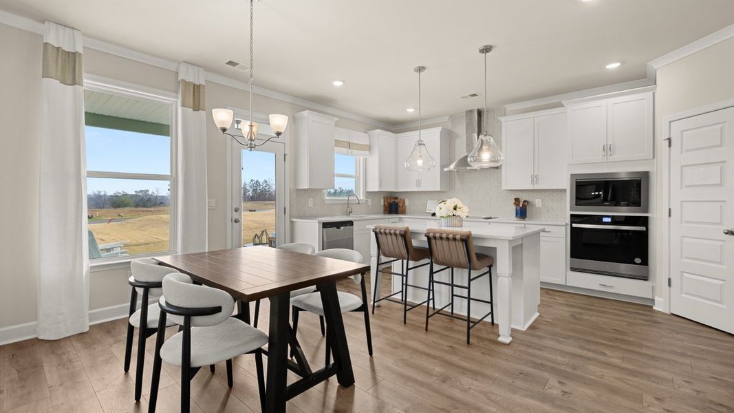 Furnished interior in a model home at Evergreen Crossing in Locust Grove (Image 9). Furnished interior in a model home at Evergreen Crossing in Locust Grove (Image 9).