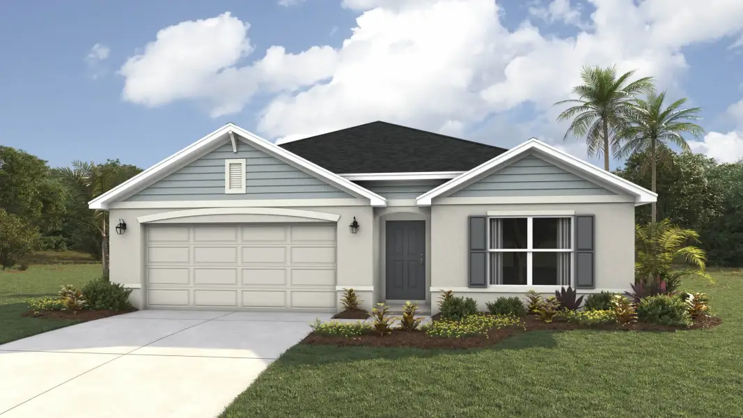 Front exterior of a home in the Cottages at Avignon community, located in Palmetto, FL (Image 10). Front exterior of a home in the Cottages at Avignon community, located in Palmetto, FL (Image 10).