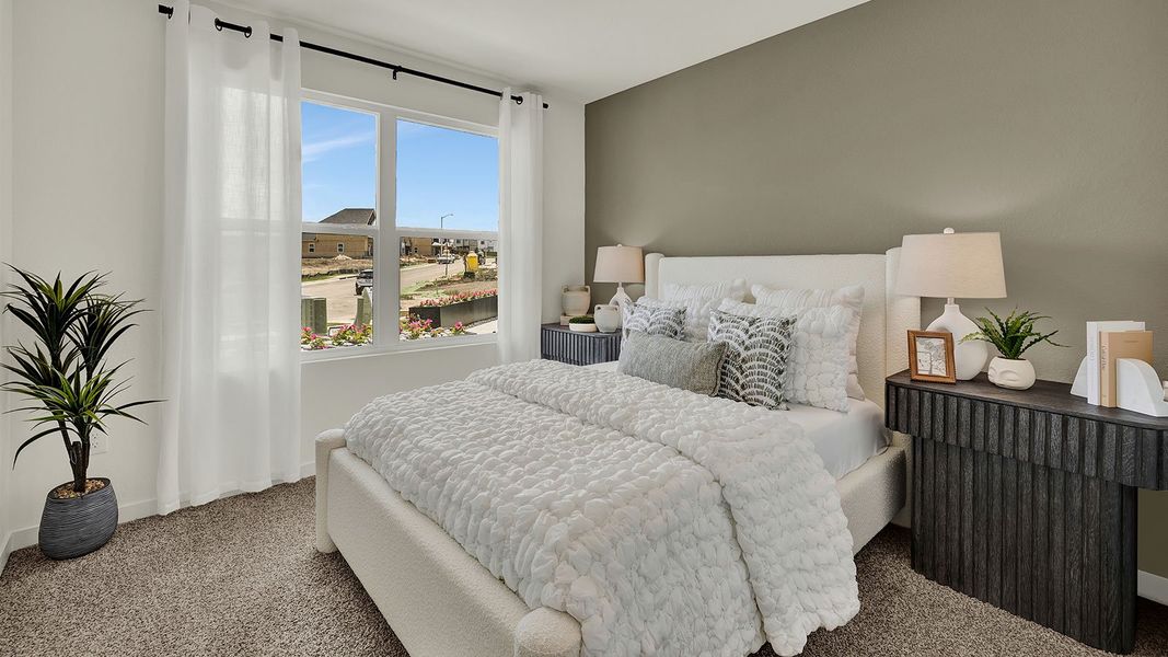 Furnished interior in a model home at Mayfair in New Braunfels (Image 32).