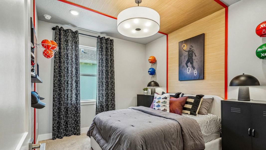 Furnished interior in a model home at Ardisia Park in New Smyrna Beach (Image 66).