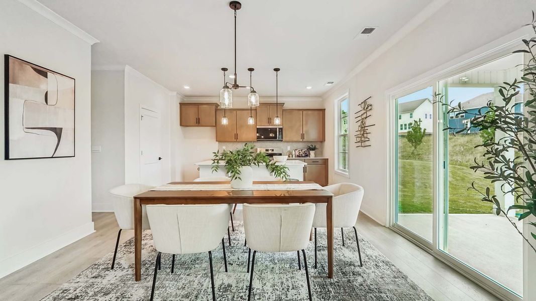 Furnished interior in a model home at Avalon of Gastonia in Gastonia (Image 9).