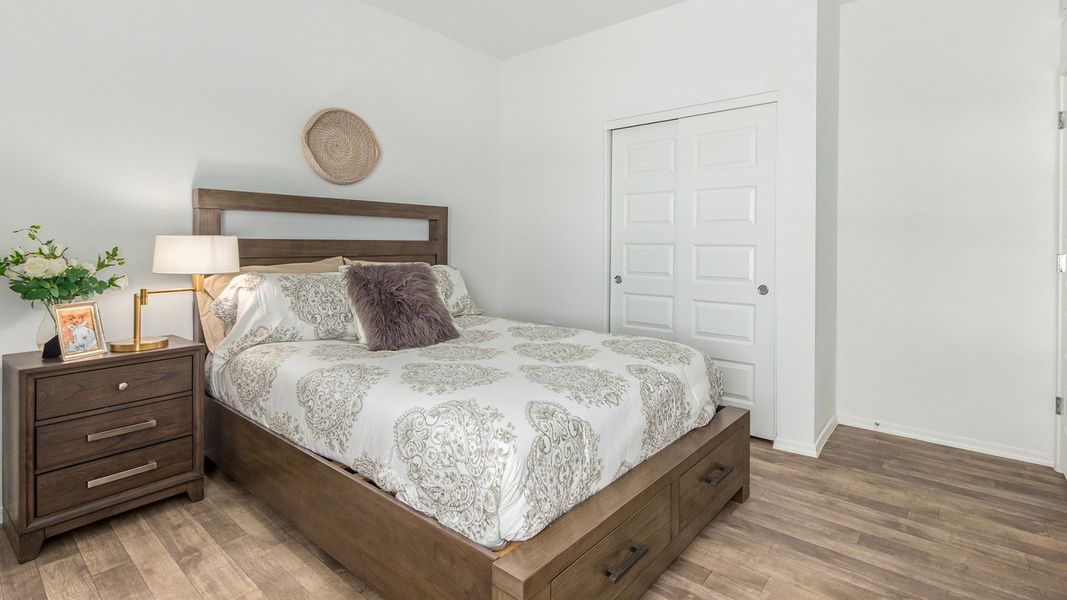 Furnished interior in a model home at Redford Estates in Tucson (Image 24). Furnished interior in a model home at Redford Estates in Tucson (Image 24).