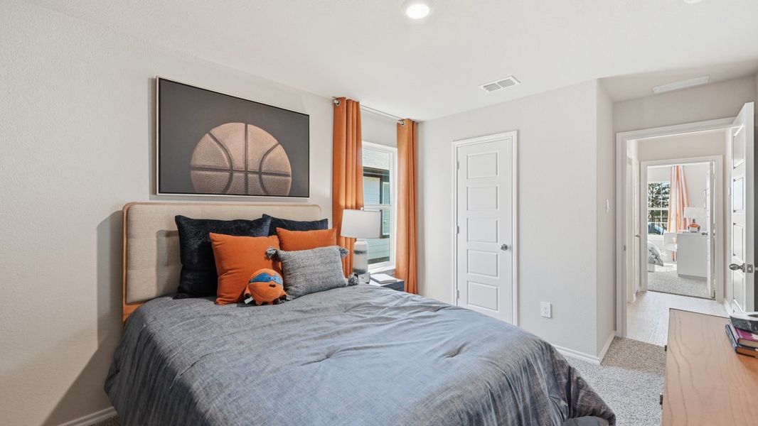 Furnished interior in a model home at Lonestar at Liberty Trails in Justin (Image 25). Furnished interior in a model home at Lonestar at Liberty Trails in Justin (Image 25).