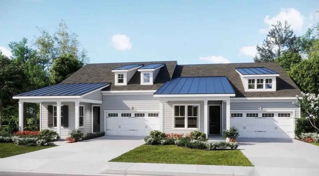 Front exterior of a home in the Carnes Crossroads: Villas community, located in Summerville, SC (Image 9). Front exterior of a home in the Carnes Crossroads: Villas community, located in Summerville, SC (Image 9).