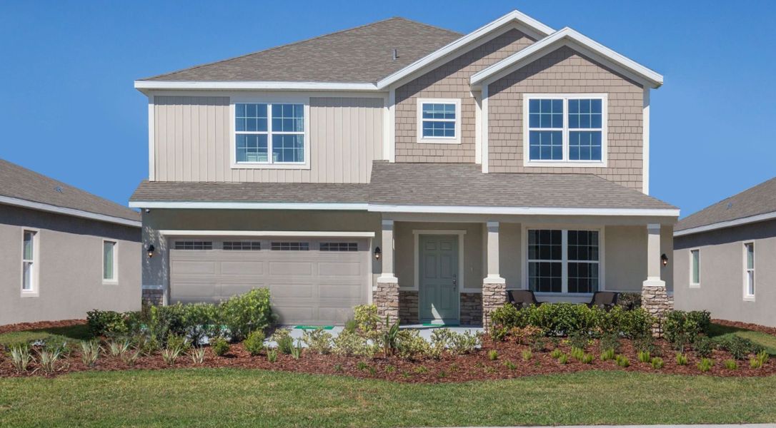 Front exterior of a home in the Malabar Springs community, located in Palm Bay, FL (Image 2). Front exterior of a home in the Malabar Springs community, located in Palm Bay, FL (Image 2).