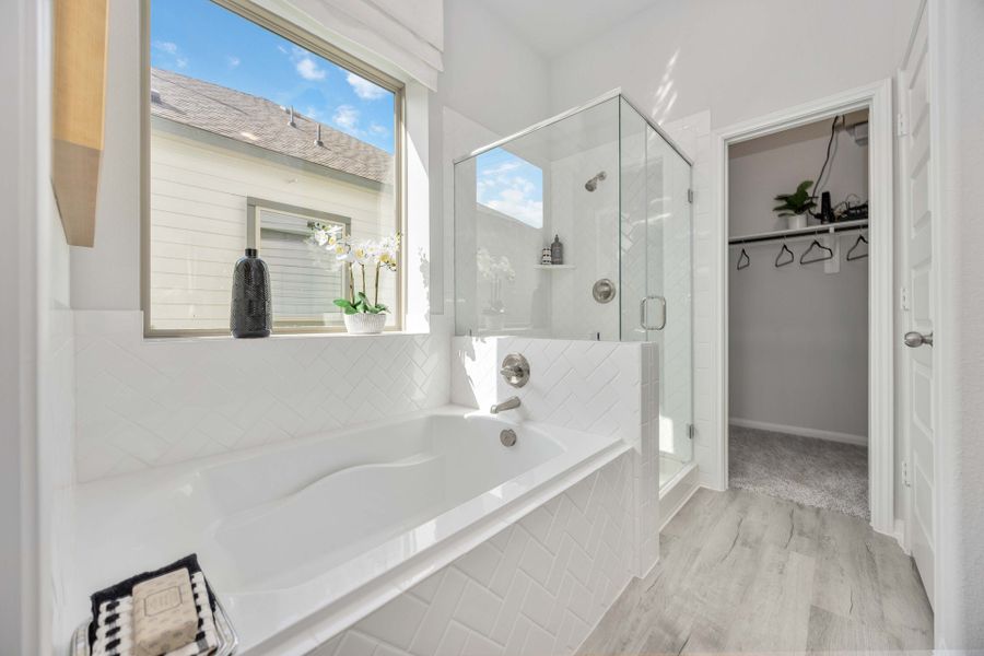 Tejas Village Model Home - Primary Bathroom Tejas Village Model Home - Primary Bathroom