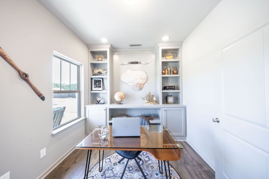 Furnished interior in a model home at Colvin Park in Rock Hill (Image 8).