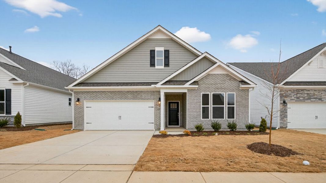 Front exterior of a home in the The Villas at Galvins Ridge community, located in Sanford, NC (Image 14).